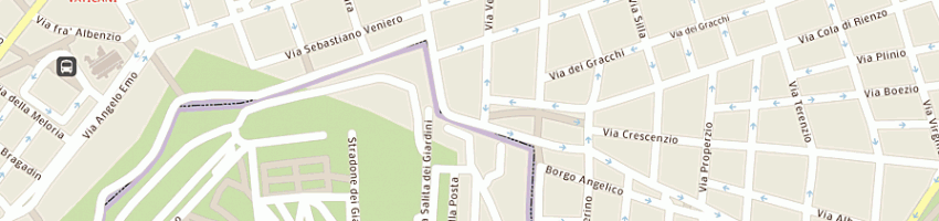 Mappa della impresa anderlini a ROMA