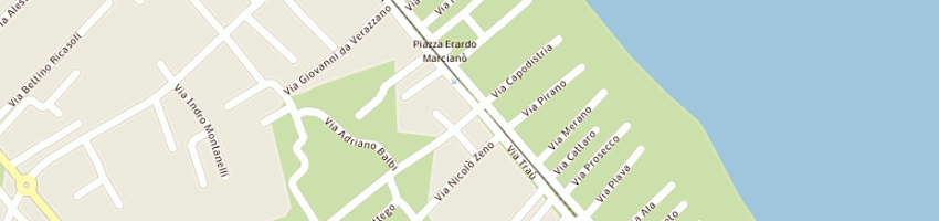 Mappa della impresa bar casali (snc) a BELLARIA IGEA MARINA