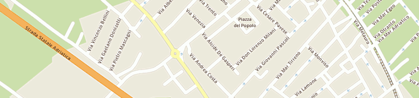 Mappa della impresa idrostyle di ricci p e moretti a snc a BELLARIA IGEA MARINA