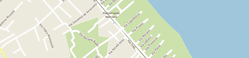 Mappa della impresa sud - est a BELLARIA IGEA MARINA