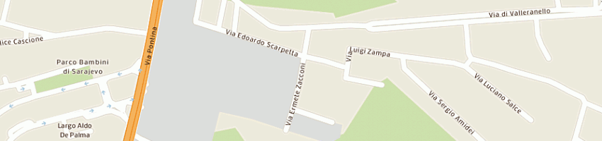 Mappa della impresa aries srl a ROMA