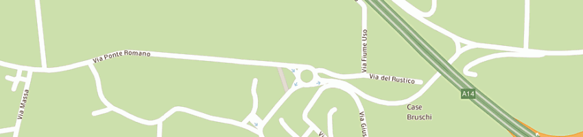 Mappa della impresa samarkanda viaggi e turismo di muscioni alberto e c snc a RIMINI