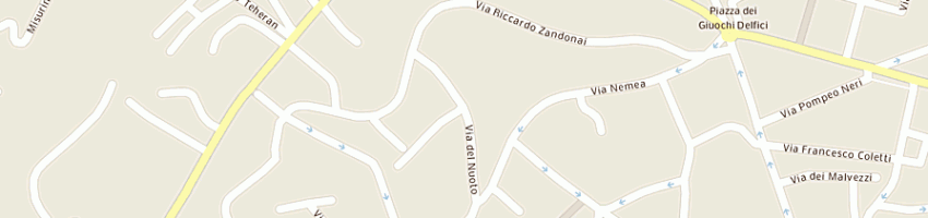Mappa della impresa nuova delta pubblicita - srl a ROMA