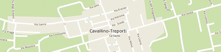 Mappa della impresa architetti associati guglielmon e nesto a CAVALLINO TREPORTI