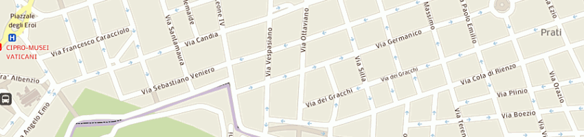 Mappa della impresa gis 2002 srl a ROMA