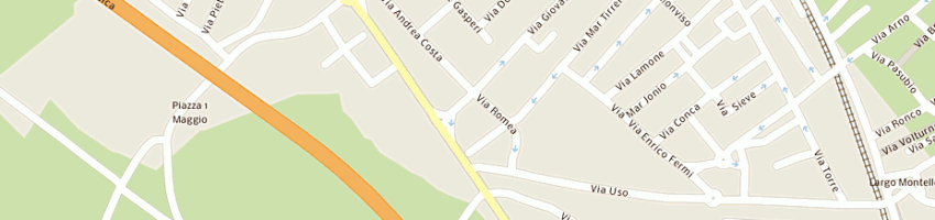 Mappa della impresa tamburini tania a RIMINI