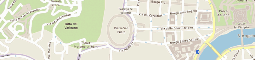 Mappa della impresa bar caffetteria a URBE