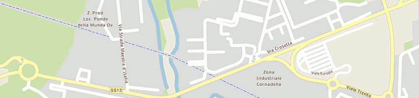 Mappa della impresa sesap (snc) a SACILE
