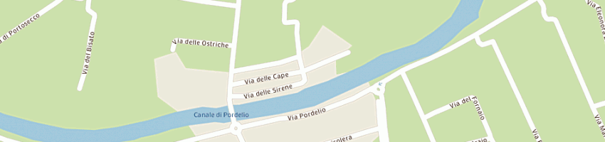 Mappa della impresa pastrello gianpaolo a CAVALLINO TREPORTI