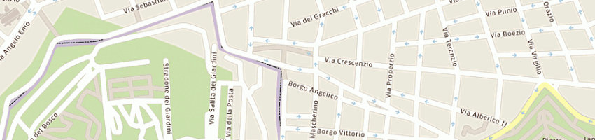 Mappa della impresa tentazioni di cristiano pasquale a ROMA