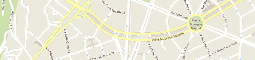 Mappa della impresa studio corrao di federico corrao e c - snc a ROMA