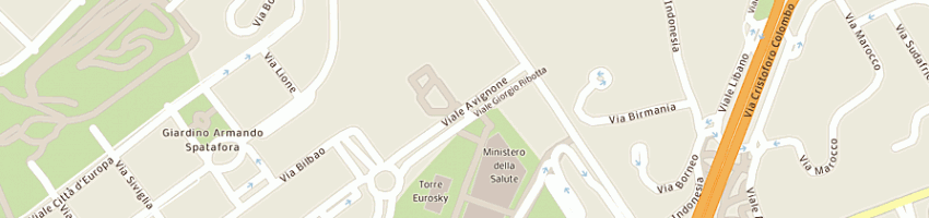 Mappa della impresa def italia srl a ROMA