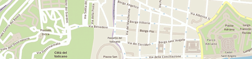 Mappa della impresa b e p sas di mortellaro paola a ROMA