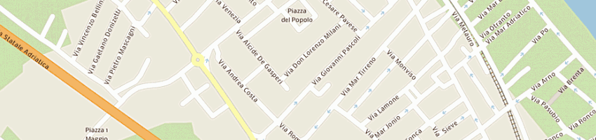 Mappa della impresa no problem di serra maria anita a BELLARIA IGEA MARINA