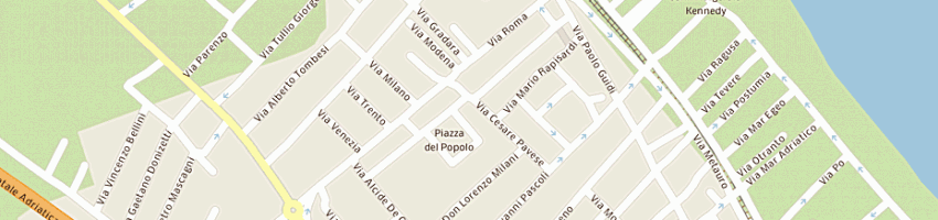 Mappa della impresa societa' italiana autori editori a BELLARIA IGEA MARINA