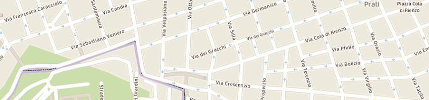 Mappa della impresa proietti enzo a ROMA