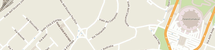 Mappa della impresa bill e board di serenella magliocchetti sas a ROMA