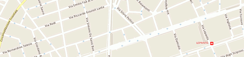 Mappa della impresa e o edizioni srl a ROMA