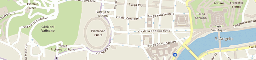 Mappa della impresa fe p srl a ROMA
