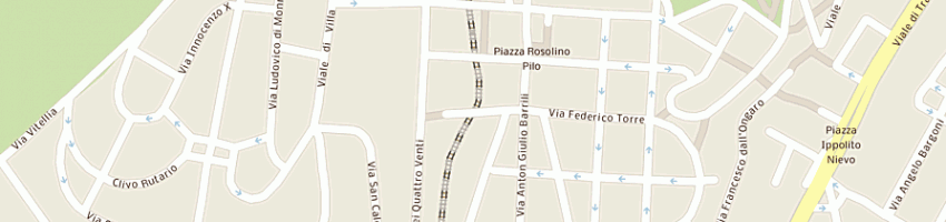 Mappa della impresa dorsett srl a ROMA