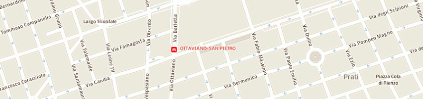 Mappa della impresa la collina srl a ROMA