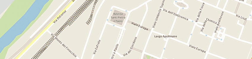 Mappa della impresa ingegneri associati srl a ROMA