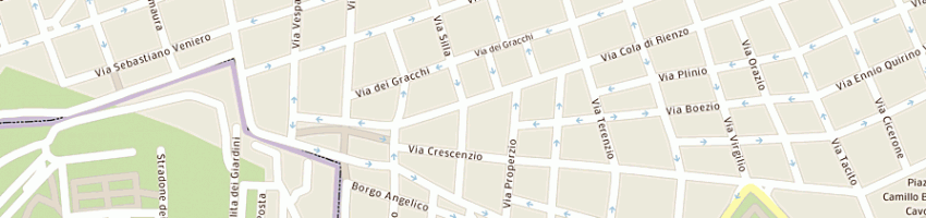 Mappa della impresa concarella studio associato a ROMA
