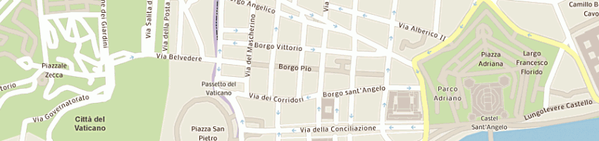 Mappa della impresa di pietro giulia a ROMA