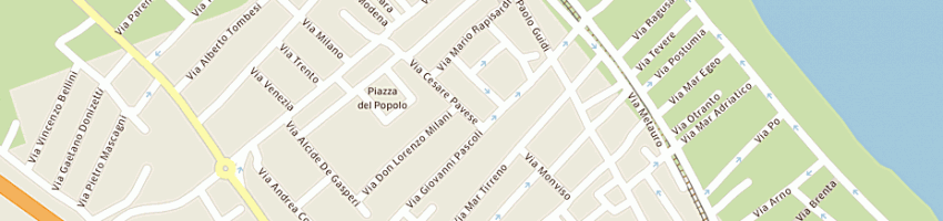 Mappa della impresa belletti alberto e c snc a BELLARIA IGEA MARINA