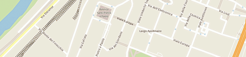 Mappa della impresa ar co  srl a ROMA
