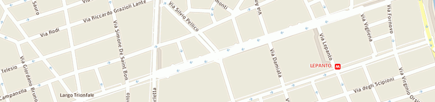 Mappa della impresa palomar spa a ROMA