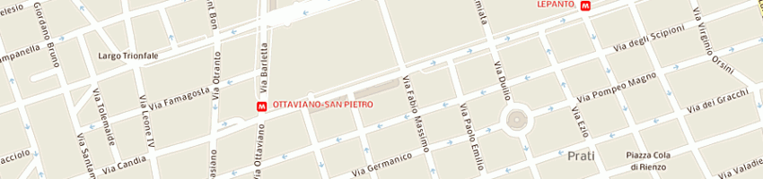 Mappa della impresa promos srl a ROMA