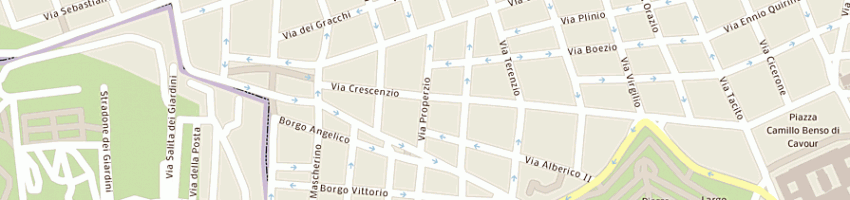 Mappa della impresa aurum commerce srl a ROMA