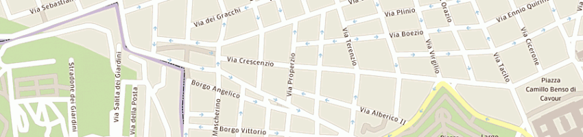 Mappa della impresa chiodetti domenico a ROMA
