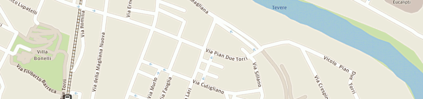 Mappa della impresa meg impianti srl a ROMA