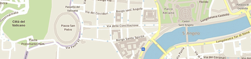 Mappa della impresa servizi assicurativi srl a ROMA