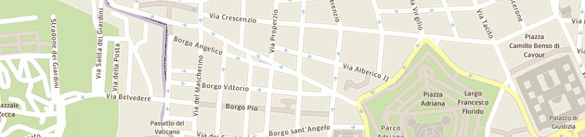 Mappa della impresa hotel atlante star a ROMA