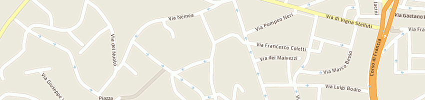 Mappa della impresa bianco francesca a ROMA