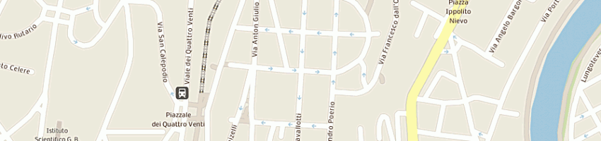 Mappa della impresa fastrent srl a ROMA