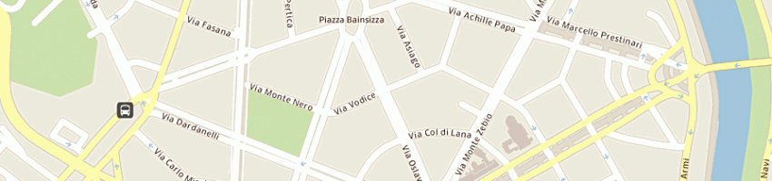 Mappa della impresa piemme spa concessionaria di pubblicita' a ROMA
