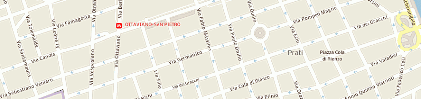 Mappa della impresa rotondo antonio a ROMA