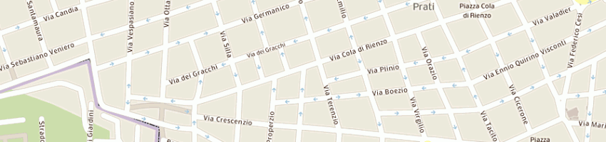 Mappa della impresa zambotti monica a ROMA