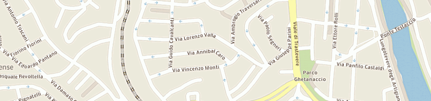 Mappa della impresa rem - societa a responsabilita limitata a ROMA