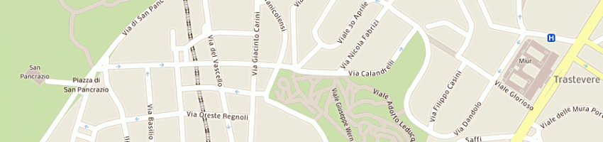 Mappa della impresa istituto italiano di studi germanici a ROMA