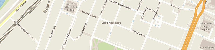Mappa della impresa nadia srl a ROMA