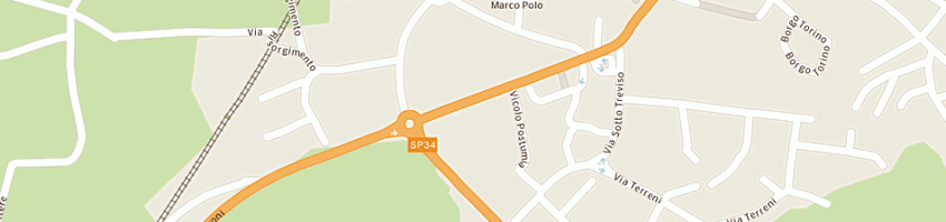 Mappa della impresa inetronics srl a PONTE DI PIAVE