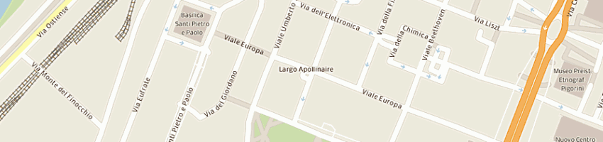 Mappa della impresa simone srl a ROMA