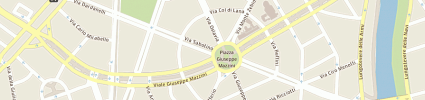 Mappa della impresa bernardini marco a ROMA