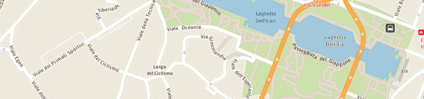 Mappa della impresa formica ambiente srl a ROMA