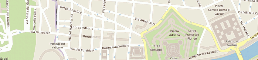 Mappa della impresa porta castello smob - snc di berardino spalla e c a ROMA